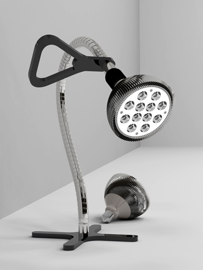 lampada da tavolo con lampadina a led