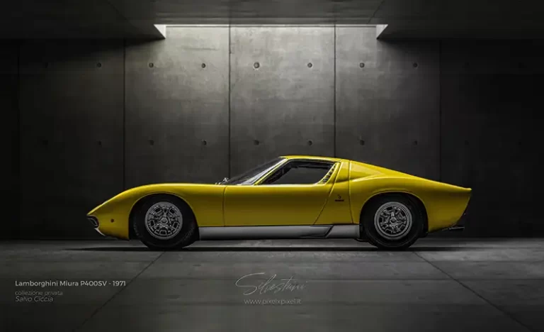 fotografia auto Lamborghini Miura P400SV