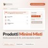 Plugin WooCommerce Prodotti Minimi Misti di PixelXpixeL: vendita a multipli di 6, 12, 18 pezzi anche mescolando prodotti diversi